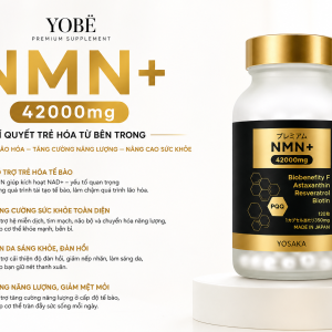 Combo 02 Hộp Viên Uống Trẻ Hoá Tế Bào NMN+ 42000mg YOSAKA Nhật Bản